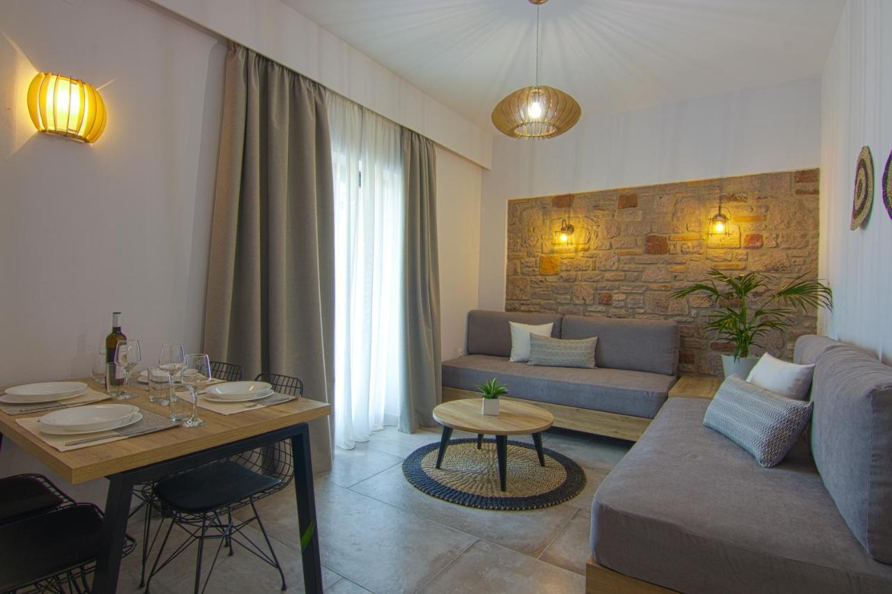 Onar Limnos II Luxury Apartments Moudhros Bagian luar foto